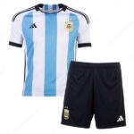 Argentinië Thuisshirt Kinderen Voetbaltenue 22/23