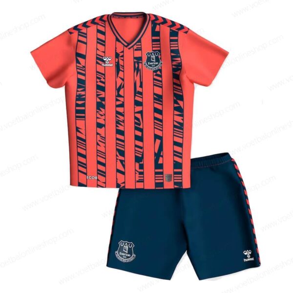 Everton Uitshirt Kinderen Voetbaltenue 23/24