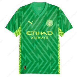 Manchester City Goalkeeper Voetbalshirt 23/24-Groen