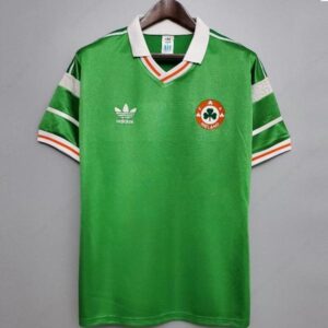 Retro Ierland Thuisshirt Voetbal 1988