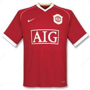 Retro Manchester United Thuisshirt Voetbal 06/07