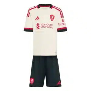 Liverpool Uitshirt Kinderen Voetbaltenue 2025 26